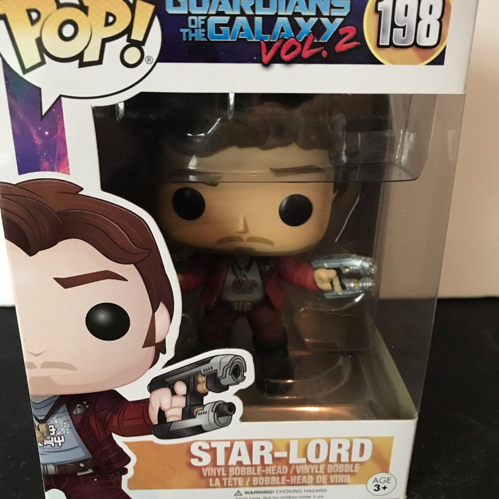 Funko POP! Marvel Guardians of the Galaxy vol. 2 198 Star-Lord bobble head